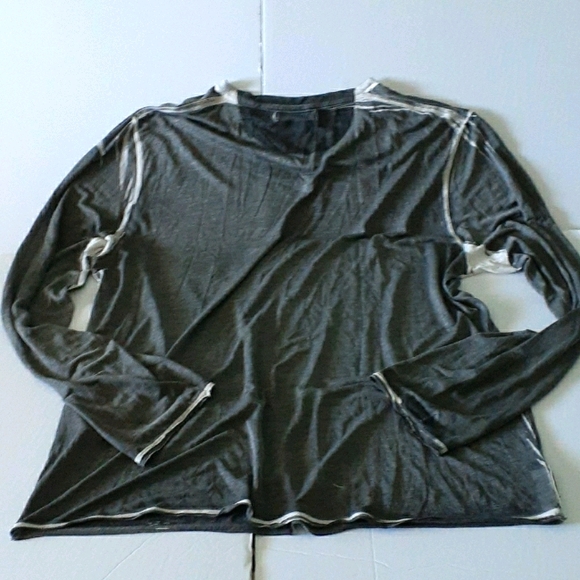 Prada Other - PRADA Cotton Long Sleeve Shirt Abstract Grey XXXL